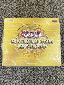 Yu-Gi-Oh! Yugioh Maximum GOLD El Dorado 1st Edition English sealed display box - Image 1