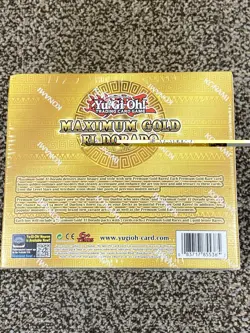 Yu-Gi-Oh! Yugioh Maximum GOLD El Dorado 1st Edition English sealed display box - Image 4