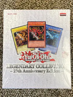 Yu-Gi-Oh! Yugioh TCG Legendary Collection 25th Anniversary sealed display box - Image 1