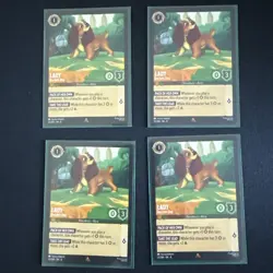 Lady - Decisive Dog 33/204 Disney Lorcana Reign of Jafar Regular full play set - Image 1