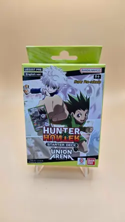 Hunter x Hunter Union Arena Starter Deck Super Pre-Release English Sealed - Image 1