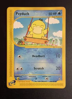 Psyduck | 104/147 | Aquapolis | Common | Pokemon Card | NM - Image 1