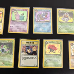 Pokemon TCG Team Rocket Dark Card Lot Gyarados Machamp 1st Hypno Weezing & MORE - Image 4