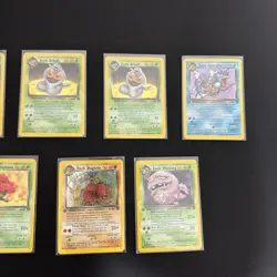 Pokemon TCG Team Rocket Dark Card Lot Gyarados Machamp 1st Hypno Weezing & MORE - Image 5