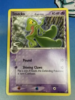 Treecko 68/100 EX Crystal Guardians Delta Species 2006 Pokemon Card - Image 1