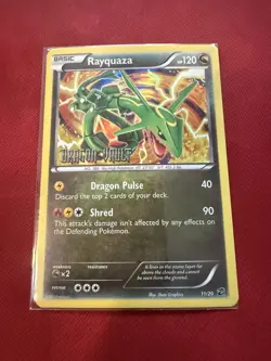 Rayquaza 11/20 Dragon Vault Holo Rare Pokemon TCG Card English Card Stock - Image 1