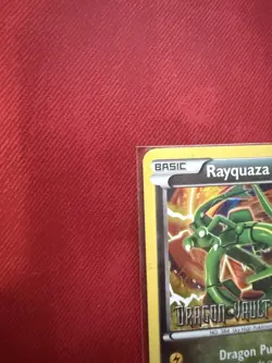 Rayquaza 11/20 Dragon Vault Holo Rare Pokemon TCG Card English Card Stock - Image 4