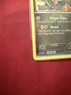 Rayquaza 11/20 Dragon Vault Holo Rare Pokemon TCG Card English Card Stock - Image 5