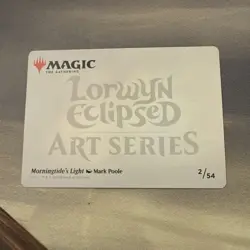 Morningtide's Light MINT Gold-Stamped Signature Art Card Lorwyn ECL MTG 2/54 NM - Image 2