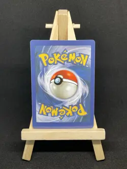 Vintage 90's Beedrill Base Set Prism Vending Machine sticker reverse holo Card - Image 2