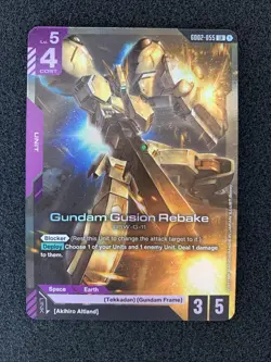 Gundam Card Game - Gundam Fusion Rebake - GD02-055 LR Bandai - Image 1