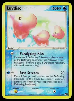 Pokemon Card - Luvdisc POP Series 2 14/17 Common - Image 1