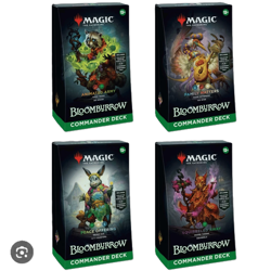 Bloomburrow Commander Deck Display Magic the Gathering - Set Of 4 / NEW FREESHIP - Image 1