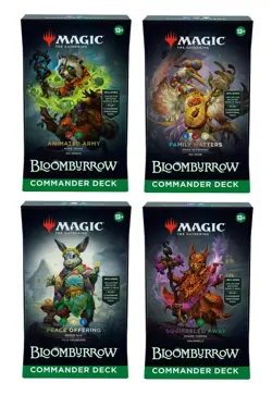 Bloomburrow Commander Deck Display Magic the Gathering - Set Of 4 / NEW FREESHIP - Image 2