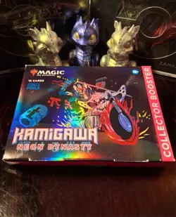 ✨Wizards of the Coast MTG Kamigawa: Neon Dynasty Omega Collector Booster✨ 195166163048 - Image 2