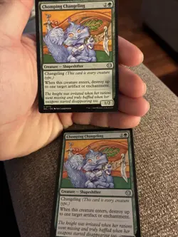 Chomping Changeling Lorwyn Eclipsed Regular - X2 Copies - Image 1