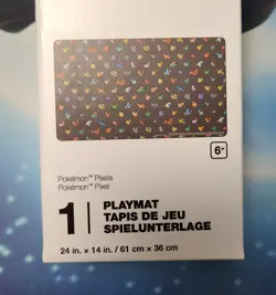 New In Box - Playmat Mat - PokemonCenter - Pixels - Charizard Blastoise 151 - Image 1