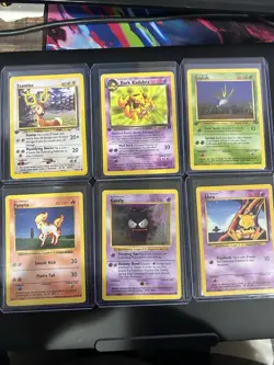 Lot Of 10 Vintage Pokemon Cards Common Uncommon LP To HP Condition - Image 1