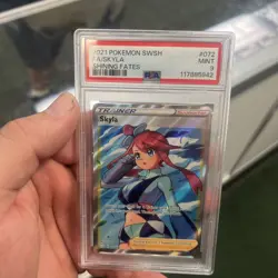 Skyla 2021 Pokemon SWSH 72 Shining Fates Full Art PSA 9 - Image 1