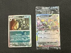 Pokemon Umbreon ex Prismatic Evolutions Stamp Promo 060/131 SEALED NM - Image 1