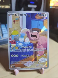 Pokemon TCG Lickitung 180/162 Temporal Forces NM - Image 1