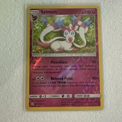 1x Sylveon - 155/236 - Rare - Reverse Holo NM-Mint Pokemon SM12 - Cosmic Eclipse - Image 1