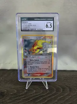 Flareon 2005 EX Delta Species 5/113 Holo Pokemon Card CGC 6.5 - Image 1