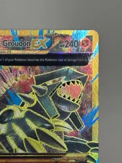 Pokemon TCG Primal Groudon EX 97/98 Ancient Origins Full Art Ultra Rare HP/DMG - Image 3