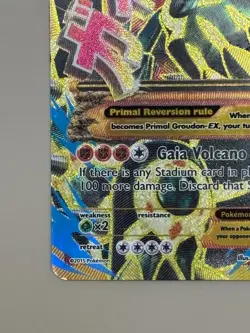 Pokemon TCG Primal Groudon EX 97/98 Ancient Origins Full Art Ultra Rare HP/DMG - Image 5
