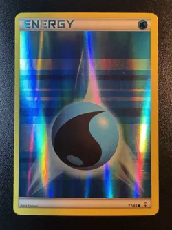 Water Energy - 77/83 - XY Generations Reverse Holo Pokemon Card - LP - Image 1