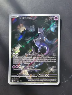 Mewtwo svp 052 pokemon 151 promo UPC 1 - Image 1