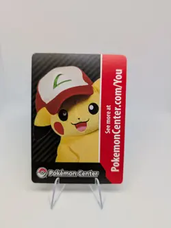 Pokemon Center - Ash's Pikachu Pokemon Center Promo - NM - Image 1