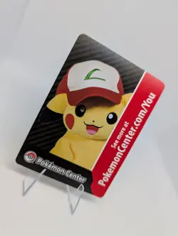 Pokemon Center - Ash's Pikachu Pokemon Center Promo - NM - Image 2