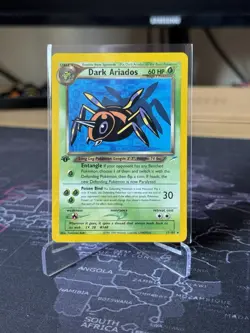 Dark Ariados 017/105 Pokemon Neo Destiny 1st Edition NM - Image 1