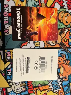 Pokemon Sun and moon TCG M20 pack promo (i Choose you Pikachu) inserts - Image 1