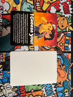 Pokemon Sun and moon TCG M20 pack promo (i Choose you Pikachu) inserts - Image 4