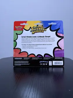 Pokemon TCG Mega Evolution Ascended Heroes 2pk Blister - Larry’s Komala - Image 2