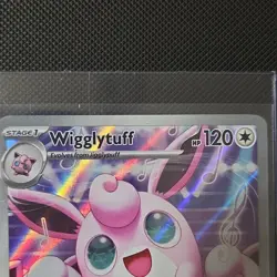Pokemon Wigglytuff 105/094 Illustration Rare Holo Phantasmal Flames 2025 - Image 2