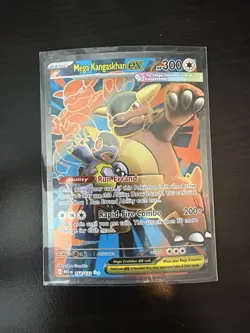 Pokemon TCG Mega Evolution Mega Khangaskan ex 164/132 Full Art Near Mint - Image 1