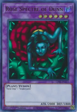 Rose Spectre of Dunn - GFP2-EN121 - Ultra Rare - 1st Edition - Lightly Played - Image 1