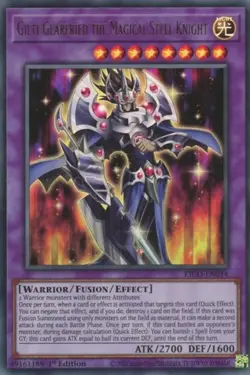 Yugioh! LP Gilti-Gearfried the Magical Steel Knight - KICO-EN014 - Ultra Rare - - Image 1