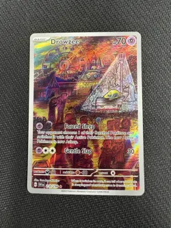Drowzee 210/198 Scarlet And Violet Base Set Illustration Rare Pokemon Card 2023 - Image 1