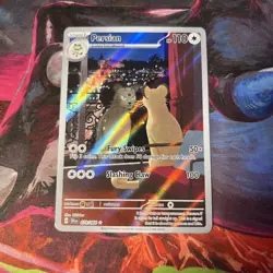Pokemon TCG Persian Shrouded Fable Holo Illustration Card 078/064 - Image 1