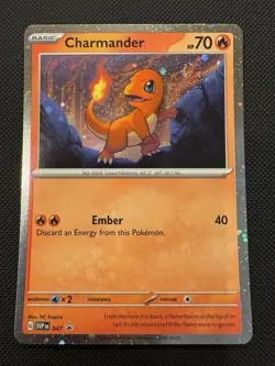 Charmander - (Cosmos Holo) Promo SV: Scarlet & Violet Promo Cards 047 NM - Image 1