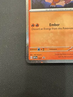 Charmander - (Cosmos Holo) Promo SV: Scarlet & Violet Promo Cards 047 NM - Image 3