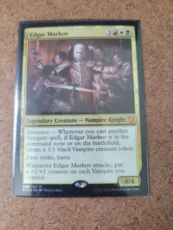 Edgar Markov Commander 2017 Foil moderately played - Image 1
