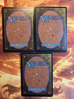 MTG 3 x Dwarven Armorer Fallen Empires Played Condition Red Rare!! - Image 2