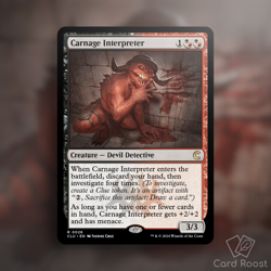 MTG Magic Carnage Interpreter 0026 Ravnica: Clue Edition CLU - Image 1