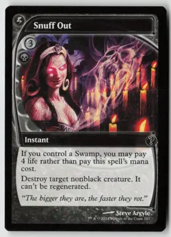Snuff Out (Future Sight) Mystery Booster 2 (187) Normal - MTG - Image 1
