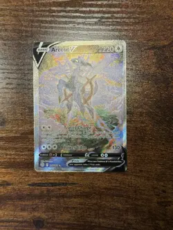 Arceus V - 166/172 - Pokemon Brilliant Stars Sword Shield Alternate Art Card NM - Image 1